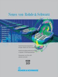 Deutsch - Rohde & Schwarz