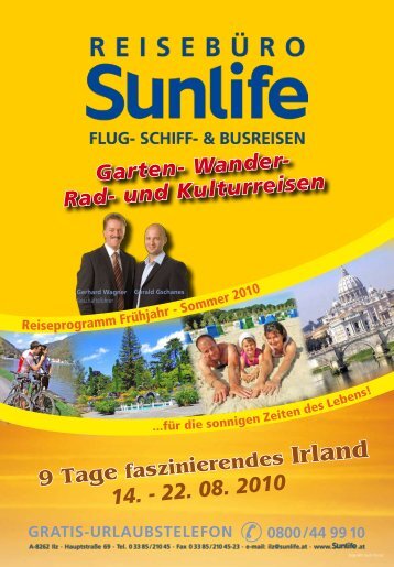 2010 - Sunlife Reisebüro & Busreisen