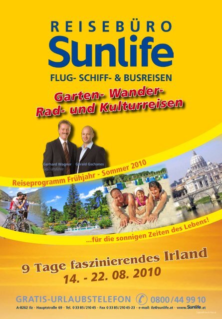 2010 - Sunlife Reisebüro & Busreisen