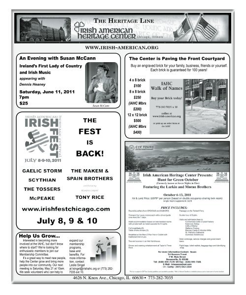 May 2011 - Irish American News