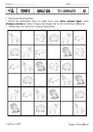 SUDOKU GRILLE 6x6 les ANIMAUX A1 - Les coccinelles