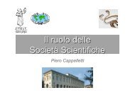 Il ruolo delle Società Scientifiche - Simel