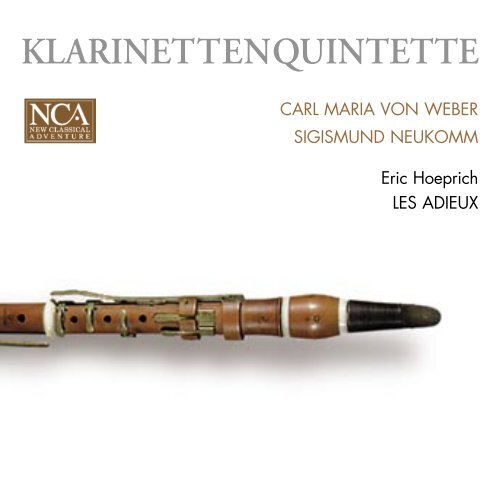 KLARINETTENQUINTETTE - nca - new classical adventure