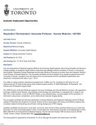 Assistant / Associate Professor - Nuclear Medicine - Department of ...