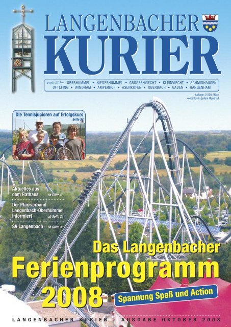 22. Ausgabe Oktober - Langenbach