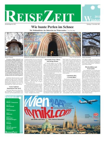 REISEZEIT Winter - Allgemeine Deutsche Zeitung für Rumänien