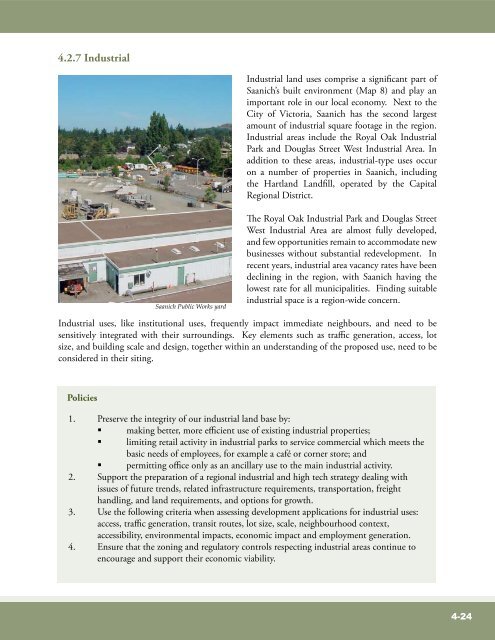 District of Saanich-Official Community Plan