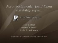(Arthroscopic) Rotator Cuff Repair - ShoulderDoc.co.uk