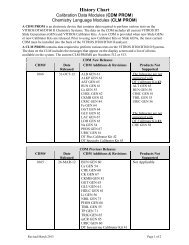 History Table_166_Revised.pdf - Ortho Clinical Diagnostics