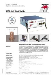 BMS-8NV Stud Welder - Soyer