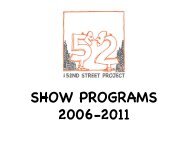 download this 6-year collection of project programs (9.7 mb)