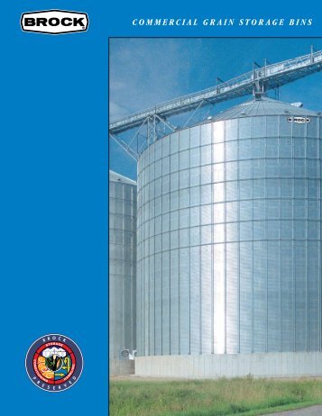 COMMERCIAL GRAIN STORAGE BINS