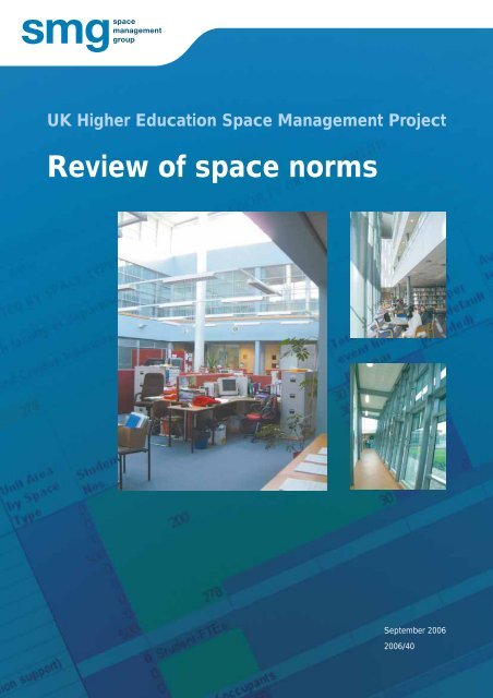 Review of space norms - Space Management Group