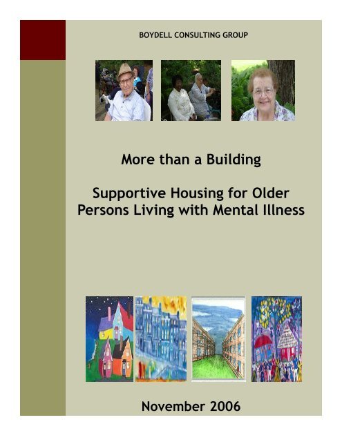 More Than A Building: Supportive Housing for Older Persons Living ...
