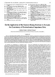 On the Application of the Kramers-Kronig Relations to Evaluate the ...