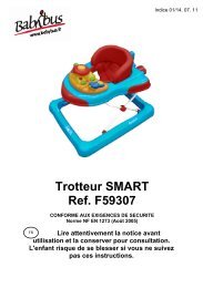 Trotteur SMART Ref. F59307 - Babybus