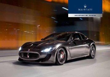 Download Brochure - Maserati E-Brochures