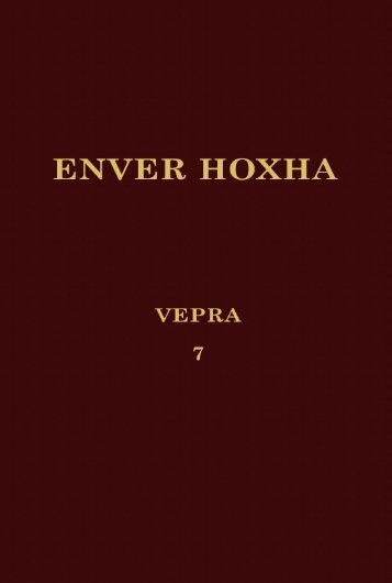 Enver Hoxha. Vepra 7 (I.1950 - XII.1950).