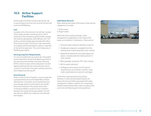 Edmonton International Airport Master Plan 2010-2035 Executive ...