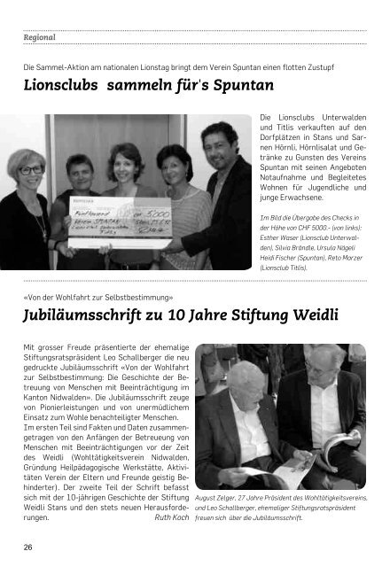 Pfarrblatt Nr. 16 /12 (1.75 MB) - Pfarrei Stans