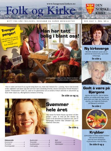 SvÃ¸mmer hele Ã¥ret Han har tatt bolig i blant oss! - Haugesund Kirke