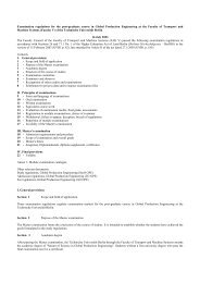 Examination Regulations GPE 2003 english - Global Production ...