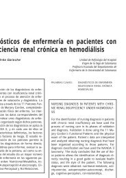 Diagnósticos de enfermería en pacientes con ... - revista seden