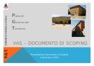 VAS – DOCUMENTO DI SCOPING - Comune di Chignolo d'Isola