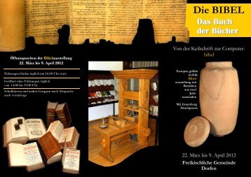 Die BIBEL - Freikirchliche Gemeinde Dorfen