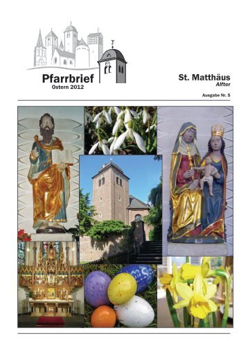 Ausgabe St. Matthäus, Alfter - Pfarreiengemeinschaft Alfter