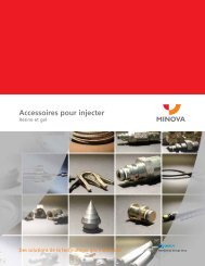 Accessoires pour injecter - Minova USA Inc