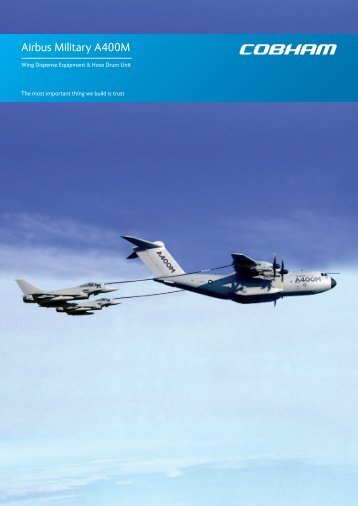 A400M Refuelling Systems Datasheet - Cobham plc