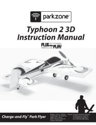 Typhoon 2 3D Instruction Manual - ParkZone