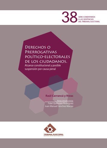 Derechos o Prerrogativas político-electorales de los ciudadanos.