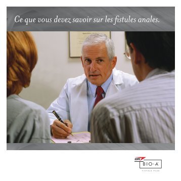 Ce que vous devez savoir sur les fistules anales. - Gore Medical