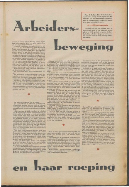 Herstel (1941) nr. 20 deel 2 - Vakbeweging in de oorlog