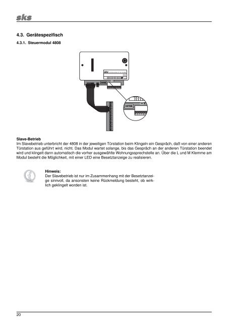 SKS-BUS - SKS Kinkel Elektronik GmbH