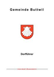 Dorfführer - Gemeinde Buttwil