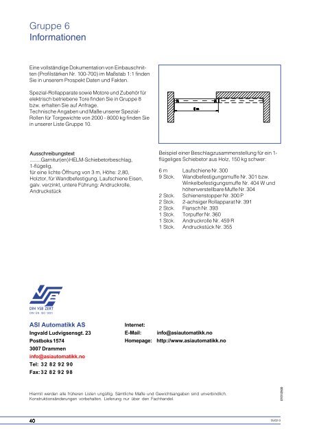 Sonderheit Sonderheit - ASI Automatikk