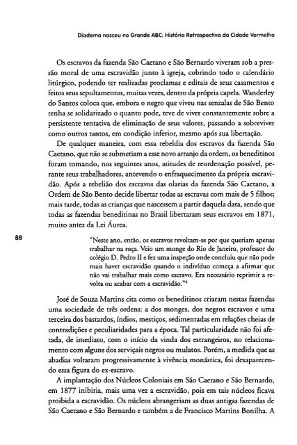 A transição do trabalho escravo ao trabalho livre ... - Diversitas - USP