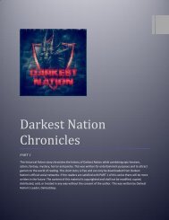 Darkest Nation Chronicles