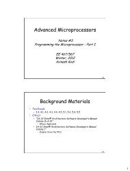 Programming the Microprocessor - Ace