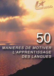 50 maniÃ¨res de motiver l'apprentissage des langues
