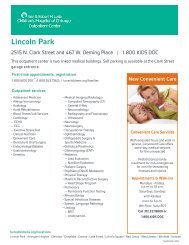 Lincoln Park - Ann & Robert H. Lurie Children's Hospital of Chicago