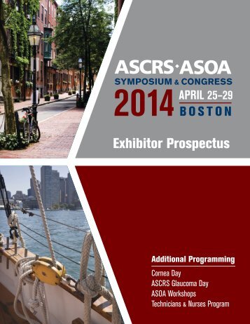 Exhibitor Prospectus - Join ASCRS and ASOA in Boston - American ...