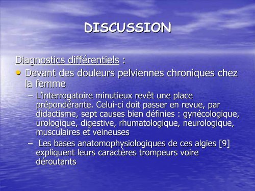 endometriose perineale profonde sur cicatrice d'episiotomie