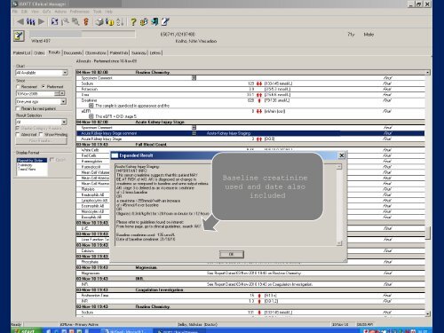 Identification of AKI using electronic reporting: does it ... - CRRT Online