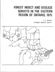 Forest Insect and Disease Surveys in the Eastern Region of ... - NFIS