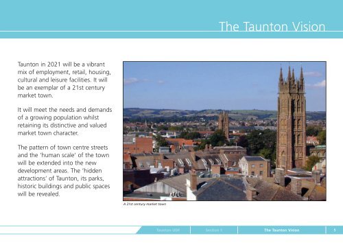 Taunton Urban Design Framework - Taunton Deane Borough Council