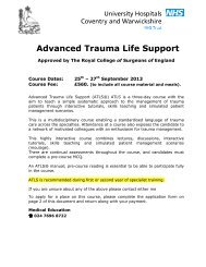 Advanced Trauma Life Support - MEDICAL EDUCATION at ...
